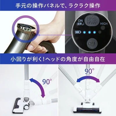 操作パネルやヘッドの写真